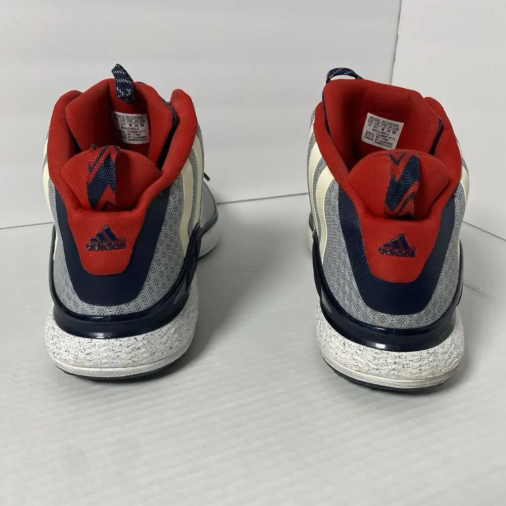 Adidas John Wall 1 Gray‎ Basketball Mens Shoes 13 Sneakers Athletic High Top Sig